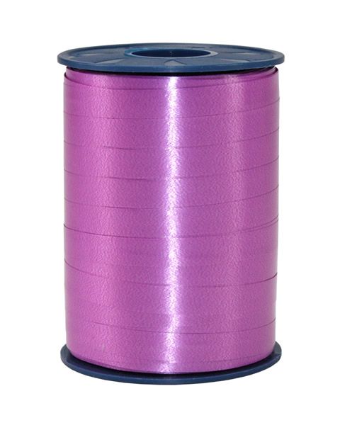 Krullint donker roze 10 mm (250 meter)