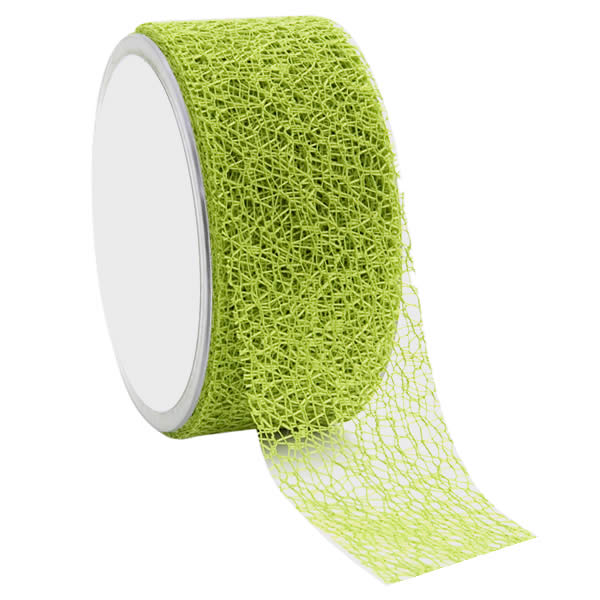 Honeycomb lint limegroen 50 mm (20 meter)