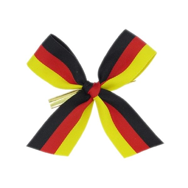 Strik vlag Duitsland met clip 8 x 8 cm (50 stuks)