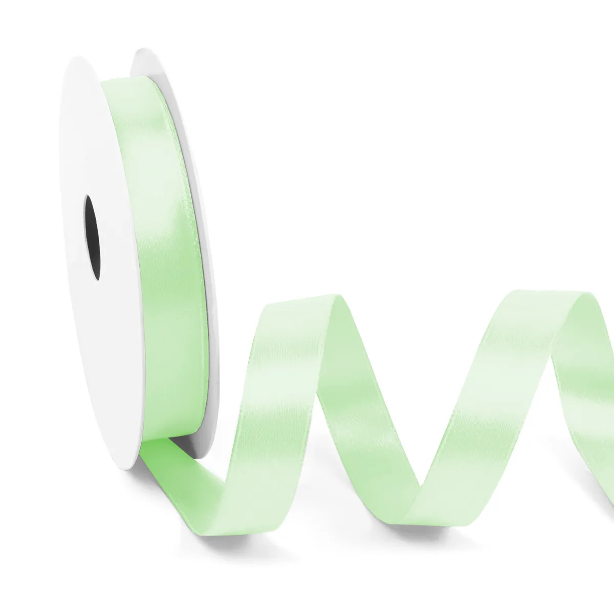 Satijnlint 15 mm mintgroen (25 meter)