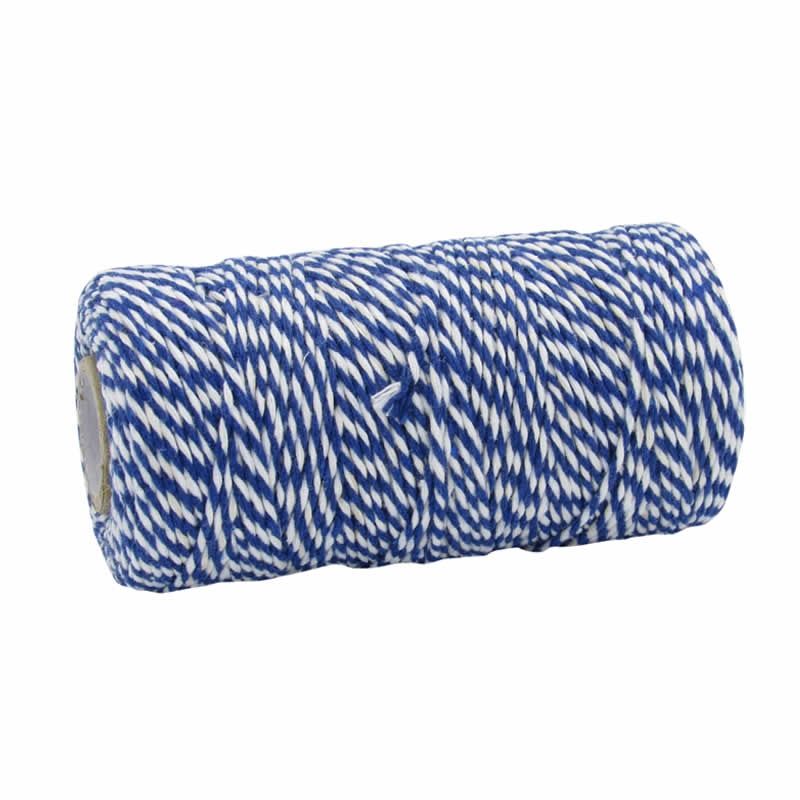 Twine koord katoen royalblauw (1,5 mm x 100 meter)