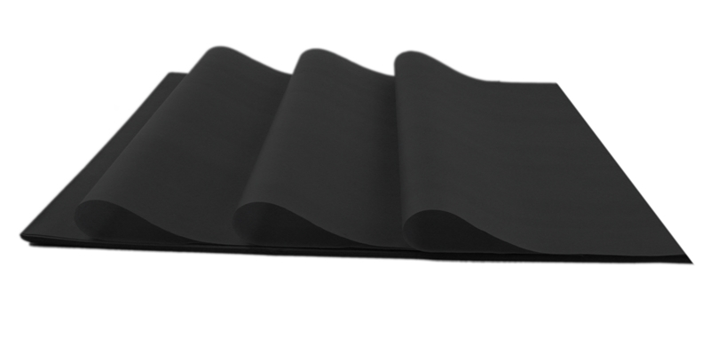 Vloeipapier zwart 50 x 70 cm (480 vellen)