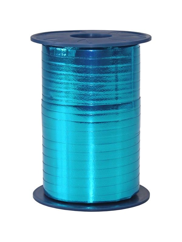 Krullint metallic turquoise 5 mm (400 meter)