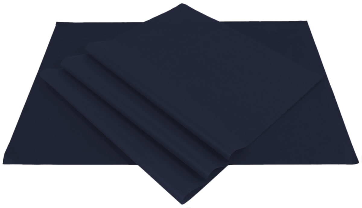 Vloeipapier donkerblauw 50 x 70 cm (240 vellen)
