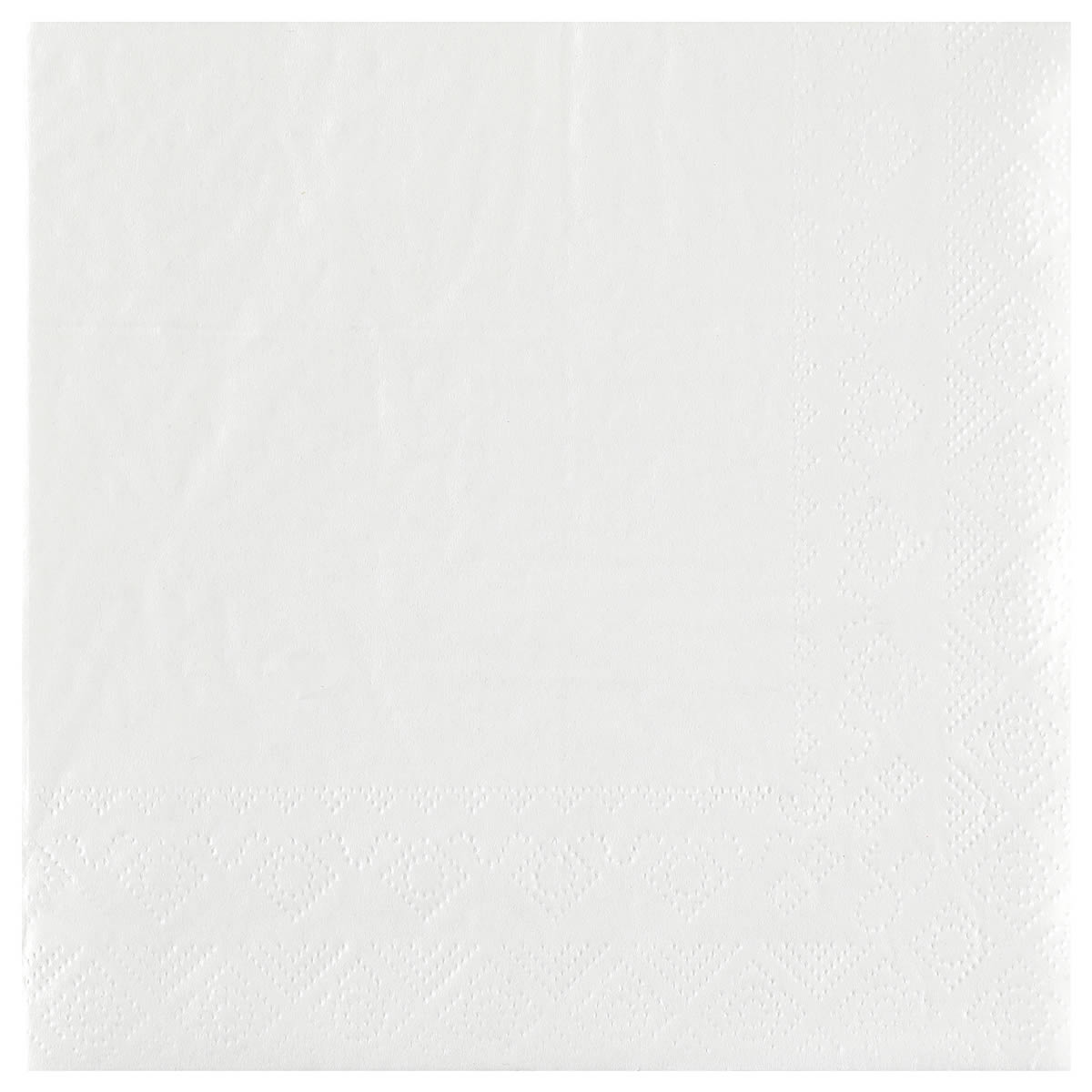 Servetten wit 16,5 x 16,5 cm (25 stuks)
