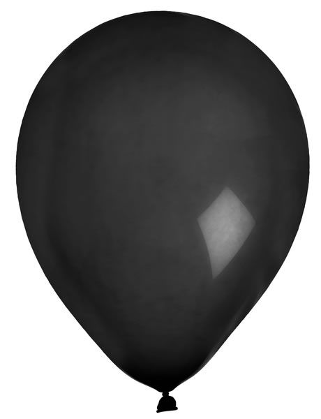 Ballonnen zwart 23 cm (8 stuks)