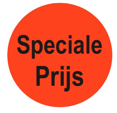 Kortingsetiket Speciale prijs 35 mm (500 stuks) 