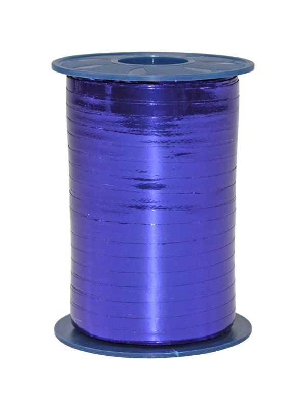 Krullint metallic royal blauw 5 mm (400 meter)