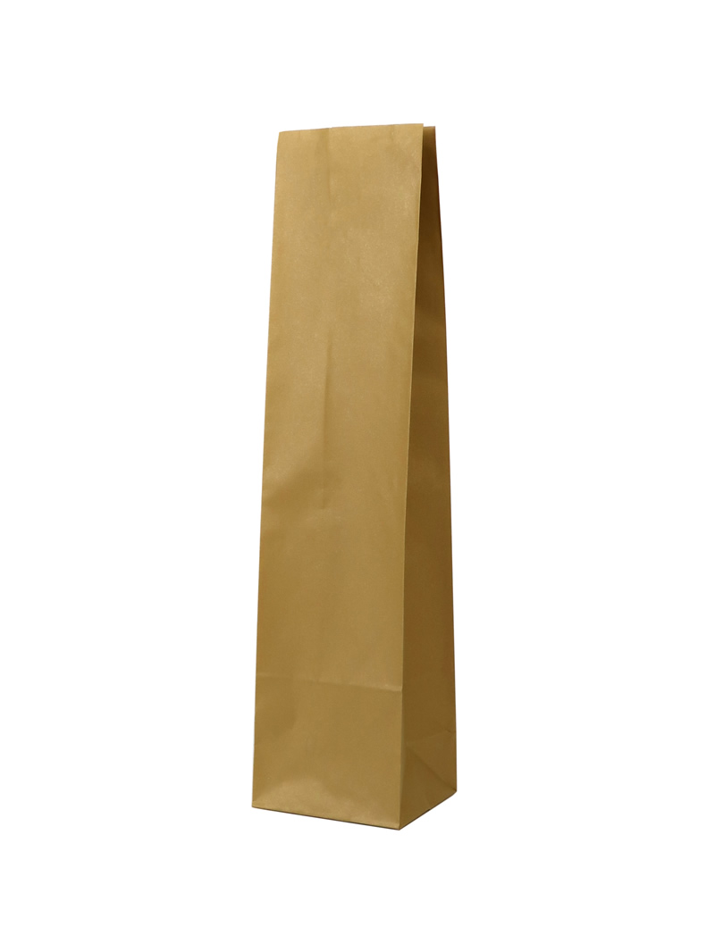 Wijnfleszakken goud 10 x 41 + 8 cm (50 stuks)