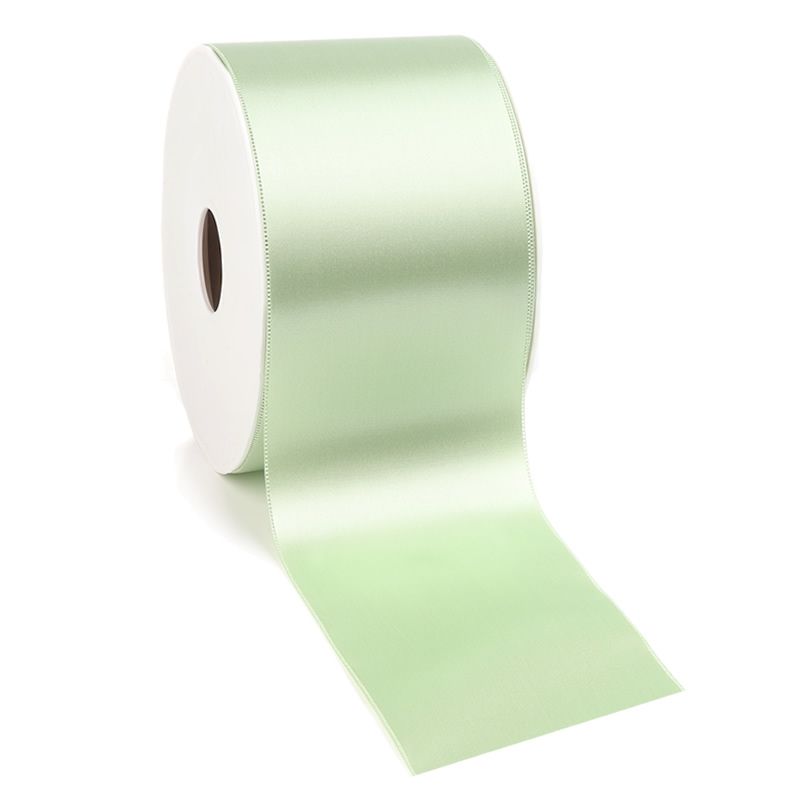 Satijnlint 70 mm mintgroen (25 meter)
