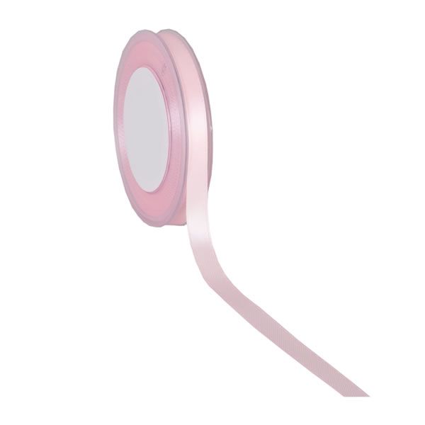 Satijnlint 10 mm roze (25 meter)