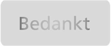 Wensetiket Bedankt zilver 38 x 16 mm (500 stuks)