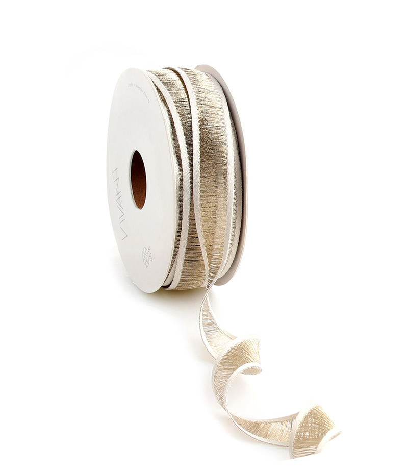 Cadeaulint sona creme 15 mm (15 meter)