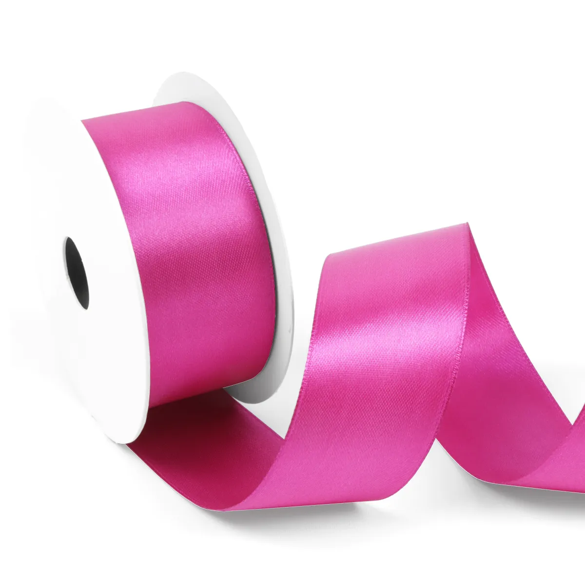 Satijnlint 38 mm magenta (25 meter)