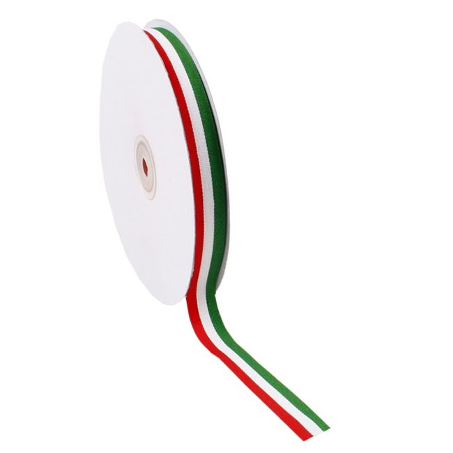 Cadeaulint vlag Italië 10 mm (50 meter)