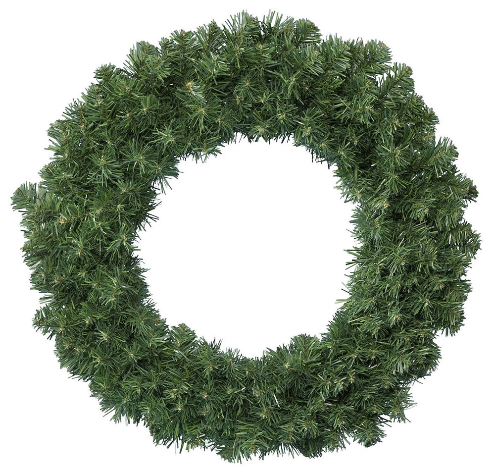 Kerstkrans groen 35 cm (per stuk)