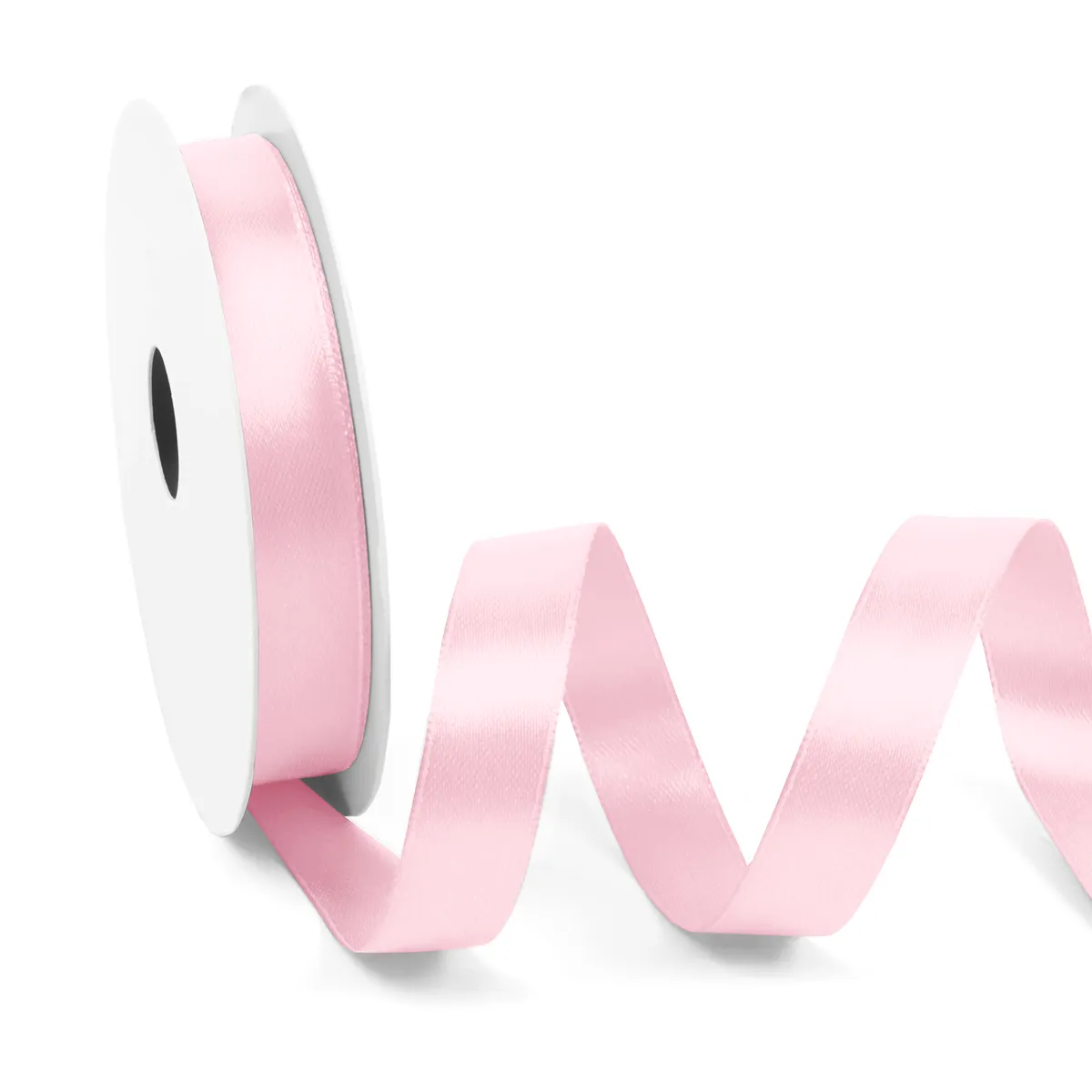 Satijnlint 15 mm roze (25 meter)
