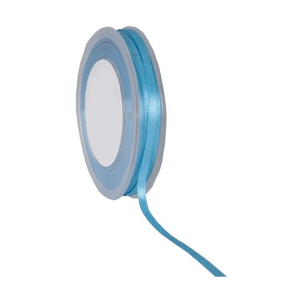 Satijnlint 3 mm turquoise (50 meter)