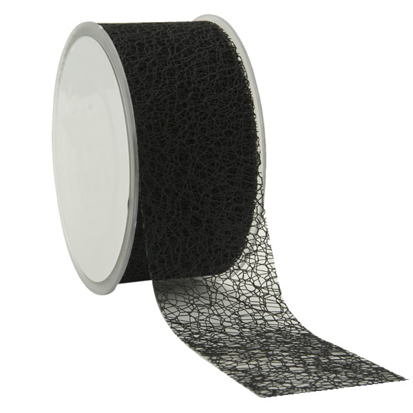 Honeycomb lint zwart 50 mm (20 meter)