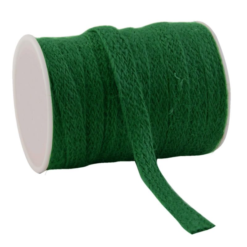Jute lint groen 10 mm (20 meter)