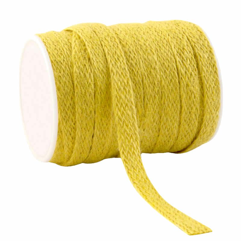 Jute lint geel 10 mm (20 meter)