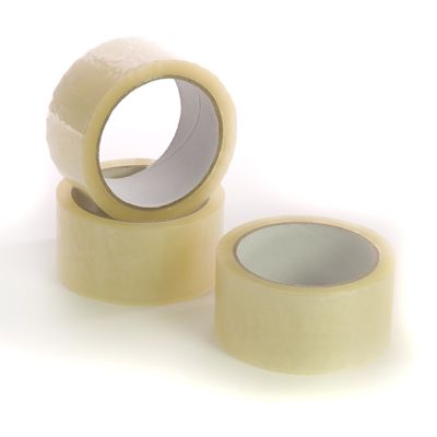 Verpakkingstape 48 mm transparant (per stuk)