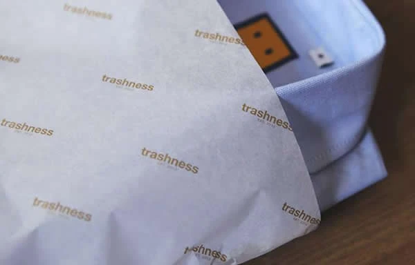 Bedrukt vloeipapier voor kleding