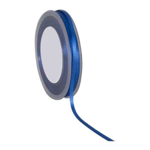 Satijnlint 3 mm royal blauw (50 meter)