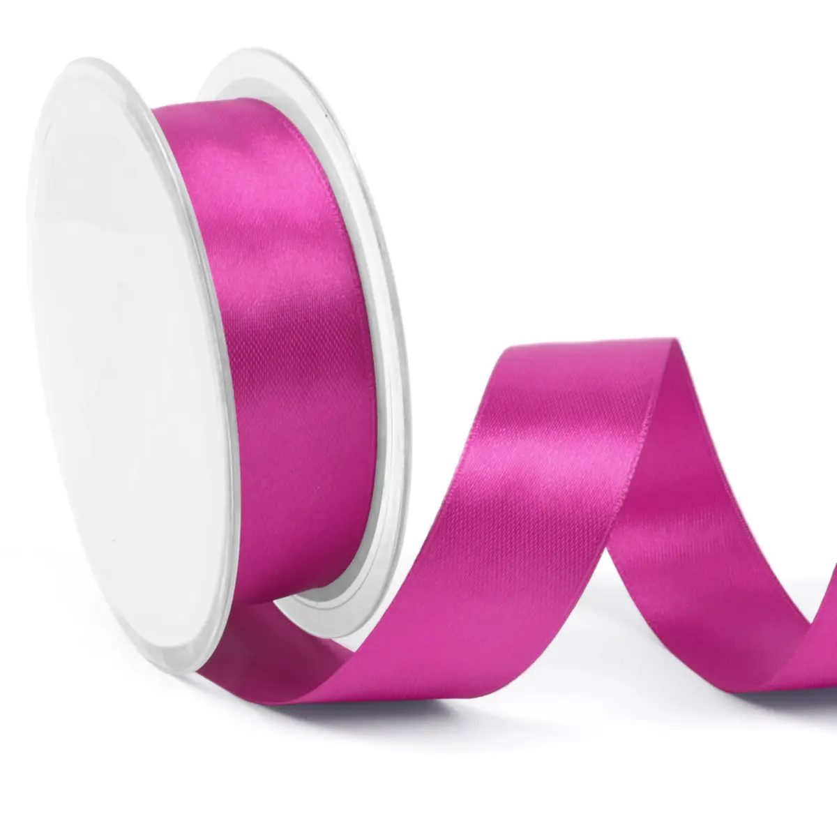 Satijnlint magenta 25 mm (25 meter)