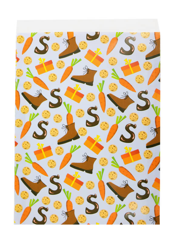 Sinterklaas zakjes schoencadeautje 21 x 30 cm (50 stuks)