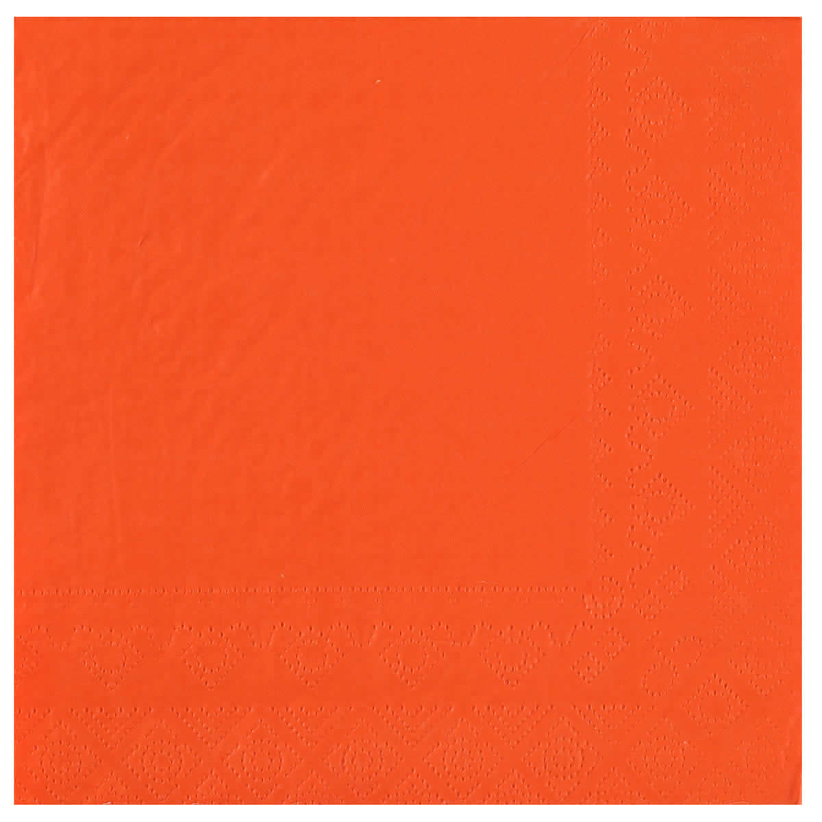 Servetten oranje 16,5 x 16,5 cm (25 stuks)