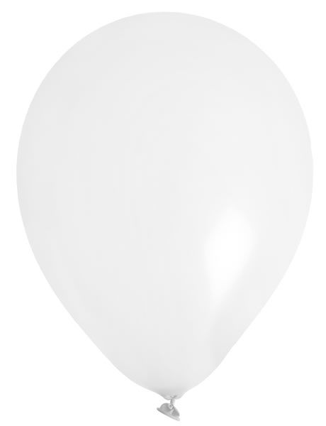 Ballonnen wit 23 cm (8 stuks)