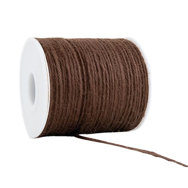 Jute touw bruin 2 mm (100 meter)