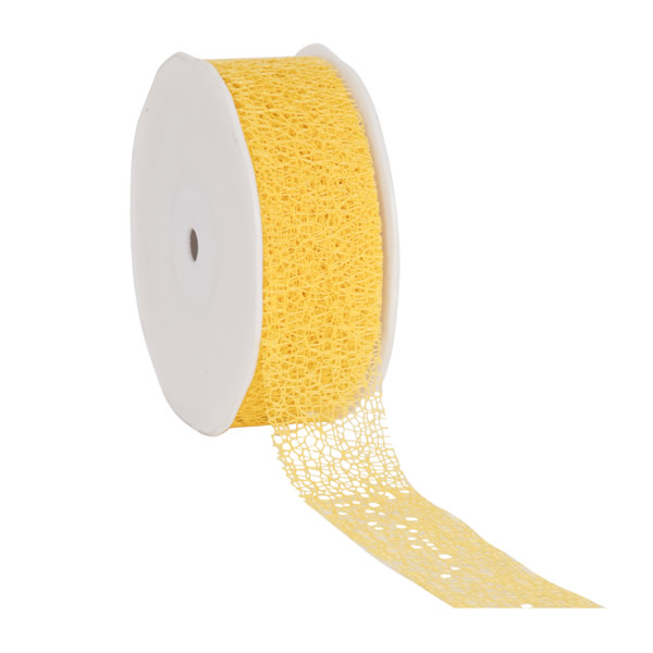 Honeycomb lint geel 38 mm (20 meter)