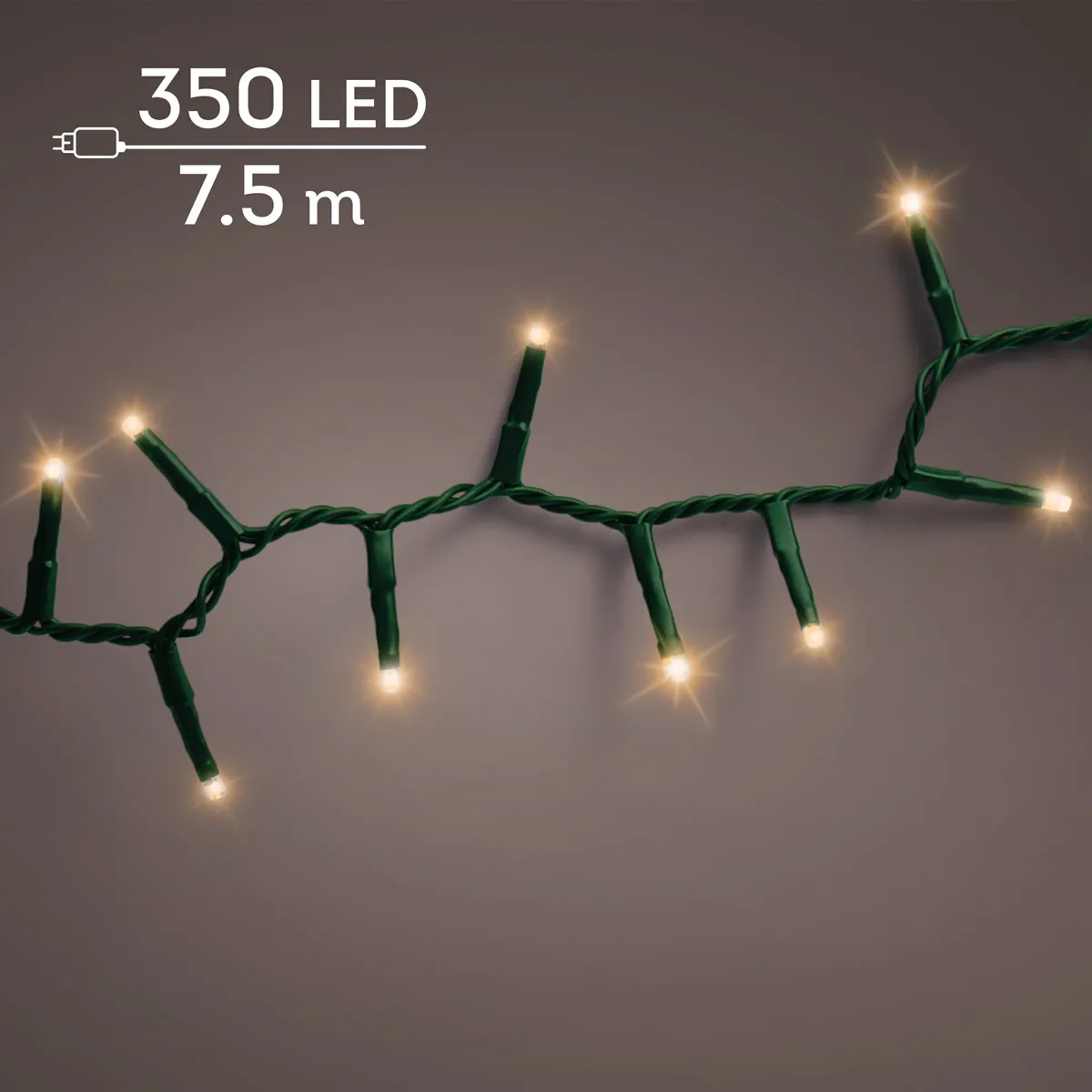 Kerstverlichting classic warm 350 LED (7,5 meter) Kerstverlichting classic warm 350 LED (7,5 meter)