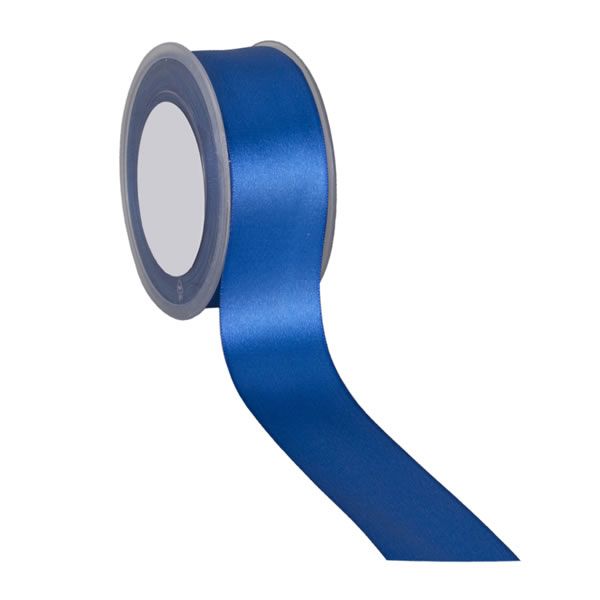 Satijnlint 38 mm royal blauw (25 meter)
