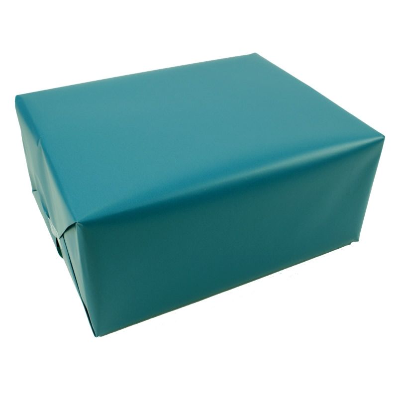 Inpakpapier petrol blauw 30 cm (100 meter)